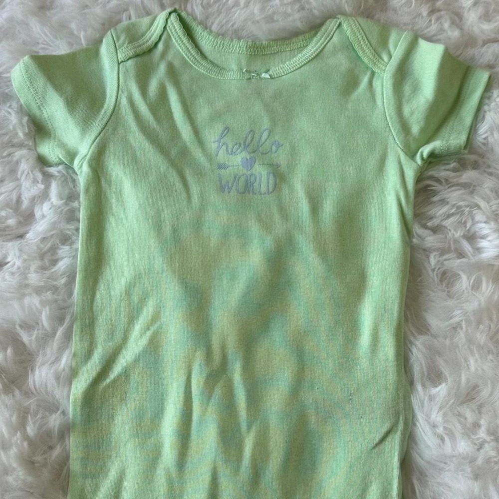 Carter's Green Bodysuit